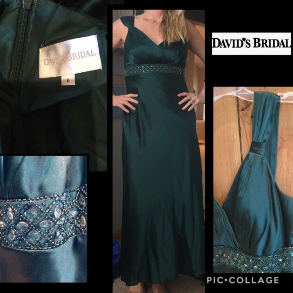 Host pick! 💗💗David’s Bridal- Long dress gown - bridesmaid/ prom